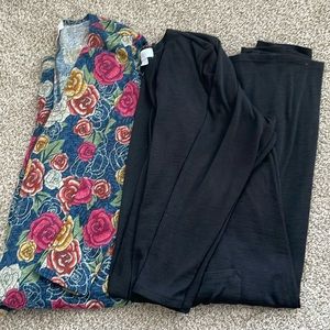 LuLaRoe Sarah cardigan Bundle - size large